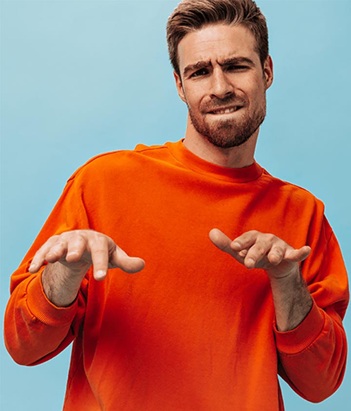 Custom printed sweatshirt