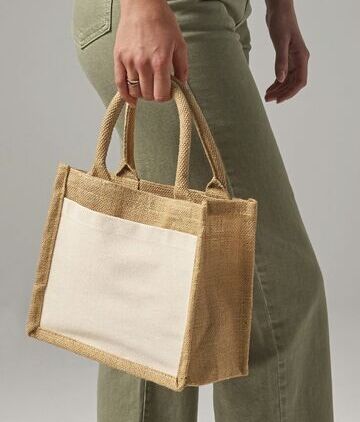 Cotton Pocket Jute Gift Bag